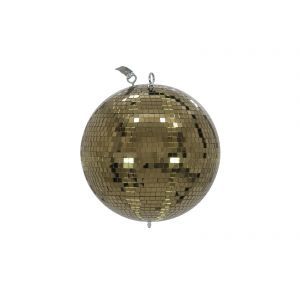 Set glob de oglinda Eurolite Mirror Ball 30cm Gold + husa