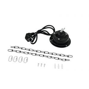 Eurolite Mirror Ball 30cm with motor + LED PST-5 QCL Spot bk