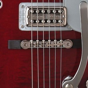 Gretsch Bridge Assembly Adjusto-Matic Nickel with Ebony Base