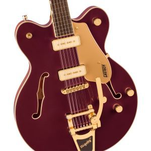 Gretsch Guitars Electromatic Pristine LTD Center Block Double-Cut with Bigsby Dark Cherry Metallic