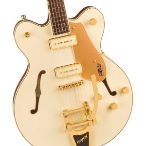 Gretsch Guitars Electromatic Pristine LTD Center Block Double-Cut with Bigsby White Gold