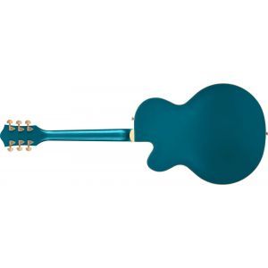 Gretsch G2410TG Streamliner Hollow Body Single-Cut with Bigsby and Gold Hardware Ocean Turquoise