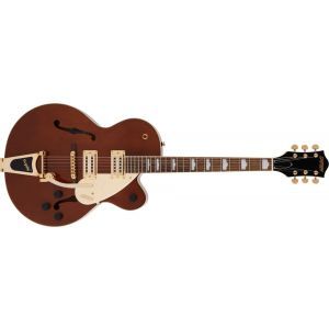 Gretsch G2410TG Streamliner Hollow Body Single-Cut with Bigsby and Gold Hardware Single Barrel Stain