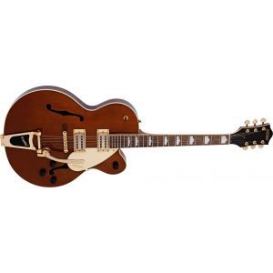 Gretsch G2410TG Streamliner Hollow Body Single-Cut with Bigsby and Gold Hardware Single Barrel Stain