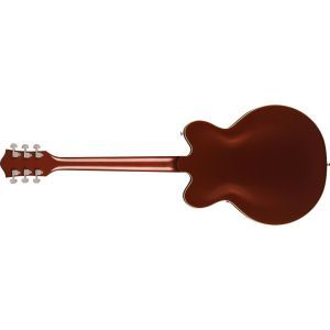 Gretsch G2604T Streamliner Rally II Center Block Double-Cut with Bigsby Bamboo Yellow and Copper Metallic