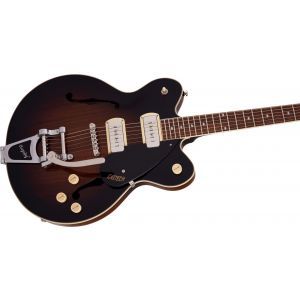 Gretsch Guitars G2622T-P90 Streamliner Center Block Double-Cut P90 with Bigsby Brownstone