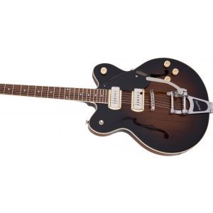 Gretsch Guitars G2622T-P90 Streamliner Center Block Double-Cut P90 with Bigsby Brownstone