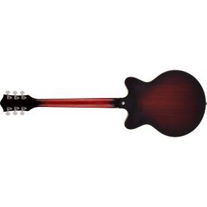 Gretsch Guitars G2655-P90 Streamliner Center Block Jr. Double-Cut P90 with V-Stoptail Claret Burst