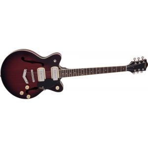 Gretsch Guitars G2655-P90 Streamliner Center Block Jr. Double-Cut P90 with V-Stoptail Claret Burst