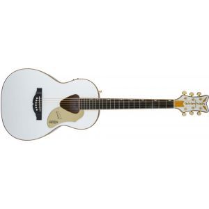 Gretsch Guitars G5021E Rancher Penguin Parlor Acoustic-Electric White