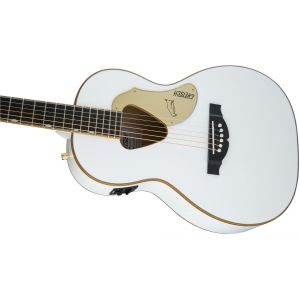 Gretsch Guitars G5021E Rancher Penguin Parlor Acoustic-Electric White