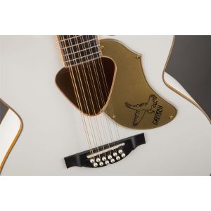 Gretsch Guitars G5022CWFE-12 Rancher Falcon Acoustic - Electric 12-String White
