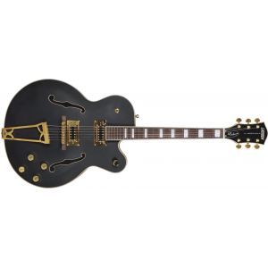 Gretsch Guitars G5191BK Tim Armstrong Signature Electromatic Hollow Body with Gold Hardware Matte Black