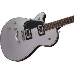 Gretsch Guitars G5230LH Electromatic Jet FT Single-Cut with V-Stoptail Left-Handed Airline Silver