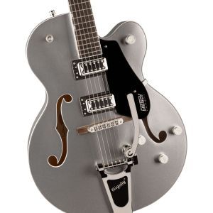 Gretsch G5420T Electromatic Classic Hollow Body Single-Cut with Bigsby Laurel Fingerboard Airline Silver