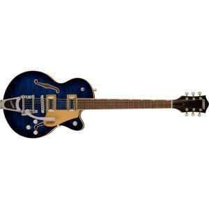 Gretsch G5655T-QM Electromatic Center Block Jr. Single-Cut Quilted Maple with Bigsby Hudson Sky