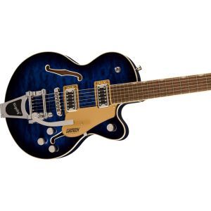 Gretsch G5655T-QM Electromatic Center Block Jr. Single-Cut Quilted Maple with Bigsby Hudson Sky