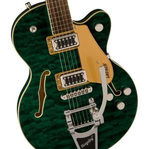 Gretsch G5655T-QM Electromatic Center Block Jr. Single-Cut Quilted Maple with Bigsby Mariana