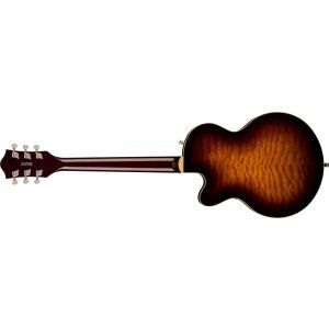 Gretsch G5655T-QM Electromatic Center Block Jr. Single-Cut Quilted Maple with Bigsby Sweet Tea