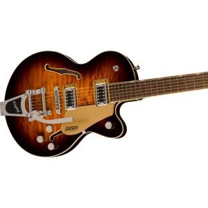 Gretsch G5655T-QM Electromatic Center Block Jr. Single-Cut Quilted Maple with Bigsby Sweet Tea