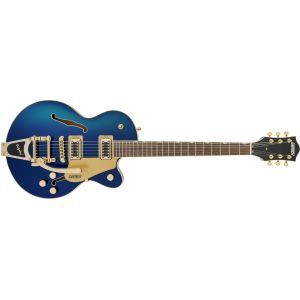 Gretsch G5655TG Electromatic Center Block Jr. Single-Cut with Bigsby and Gold Hardware Azure Metallic Gretsch G5655TG Electromatic Center Block Jr. Single-Cut with Bigsby and Gold Hardware Azure Metallic