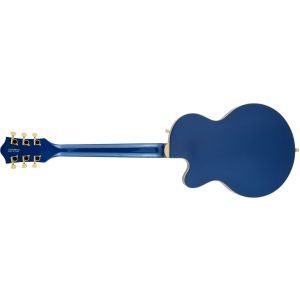 Gretsch G5655TG Electromatic Center Block Jr. Single-Cut with Bigsby and Gold Hardware Azure Metallic