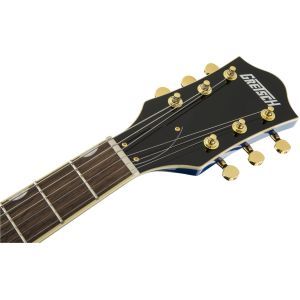 Gretsch G5655TG Electromatic Center Block Jr. Single-Cut with Bigsby and Gold Hardware Azure Metallic