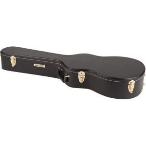 Gretsch Guitars G6296 Round Neck Resonator Flat Top Case Black
