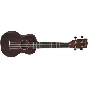Gretsch Guitars G9100-L Soprano Long-Neck Ukulele with Gig Bag Vintage Mahogany Stain