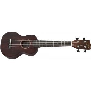 Gretsch Guitars G9100-L Soprano Long-Neck Ukulele with Gig Bag Vintage Mahogany Stain