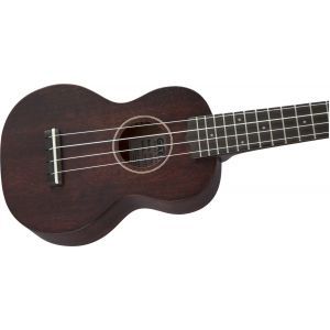 Gretsch Guitars G9100-L Soprano Long-Neck Ukulele with Gig Bag Vintage Mahogany Stain