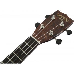 Gretsch Guitars G9100-L Soprano Long-Neck Ukulele with Gig Bag Vintage Mahogany Stain