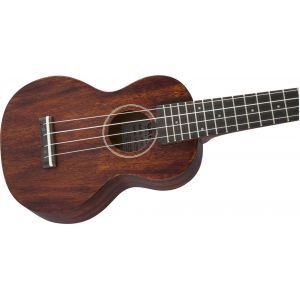 Gretsch Guitars G9100 Soprano Standard Ukulele with Gig Bag Vintage Mahogany Stain