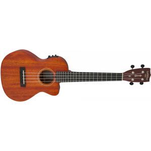 Gretsch Guitars G9121 A.C.E. Tenor Ukulele with Gig Bag Acoustic - Cutaway - Electric Honey Mahogany Stain