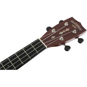 Gretsch Guitars G9121 A.C.E. Tenor Ukulele with Gig Bag Acoustic - Cutaway - Electric Honey Mahogany Stain