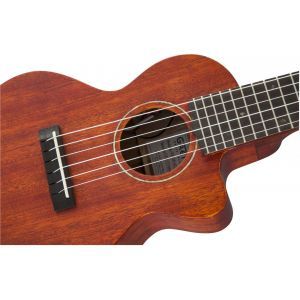 Gretsch Guitars G9126 A.C.E. Guitar-Ukulele with Gig Bag Acoustic - Cutaway - Electric Honey Mahogany Stain