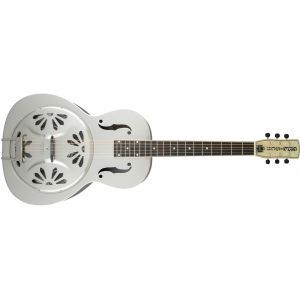 Gretsch Guitars G9221 Bobtail Steel Round-Neck A.E. Steel Body Spider Cone Fishman Nashville Resonator Pickup