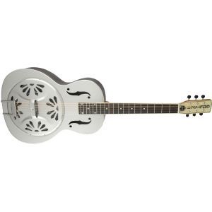 Gretsch Guitars G9221 Bobtail Steel Round-Neck A.E. Steel Body Spider Cone Fishman Nashville Resonator Pickup