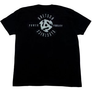 Gretsch Power & Fidelity 45RPM T-Shirt Black S