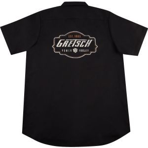 Gretsch Biker Work Shirt Black S