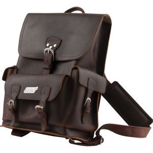Gretsch Limited Edition Leather Backpack Brown