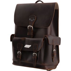Gretsch Limited Edition Leather Backpack Brown