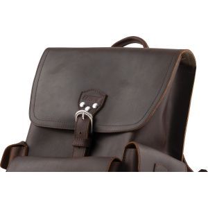 Gretsch Limited Edition Leather Backpack Brown
