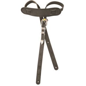 Gretsch Vintage Tooled Leather Straps Black