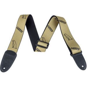 Gretsch Guitars Gold Penguins Strap Black