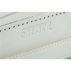Gretsch Guitars Vintage Leather Guitar Strap Vintage White