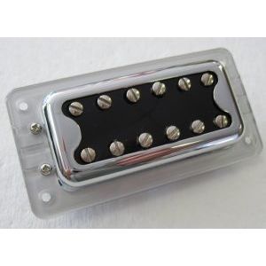 Gretsch Pickup Blacktop Filter Tron Bridge w/ Hardware Chrome