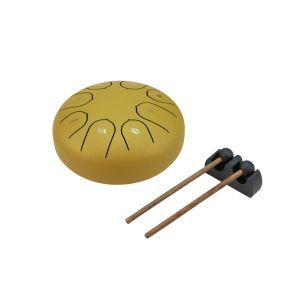 Dimavery TD-8 Steel Tongue Drum Gold