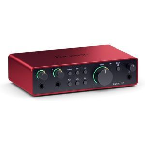 Focusrite Scarlett 2i2 4th Gen