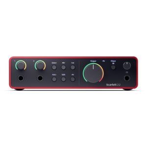Focusrite Scarlett 2i2 4th Gen